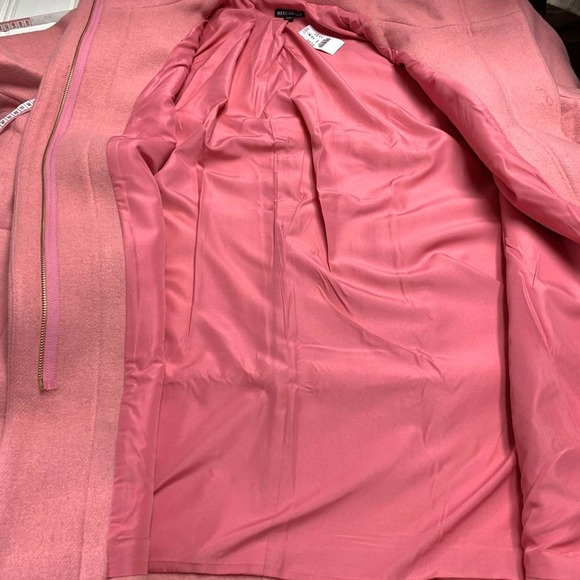 J. Crew Mercantile Plus Size 24 Women's Wool City Coat Cocoon Pink Fresh Rose - Picture 11 of 11